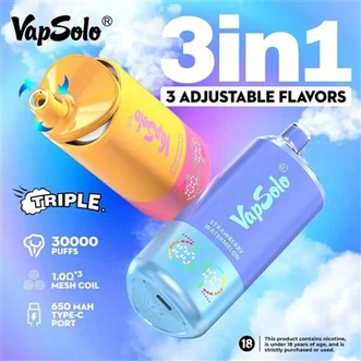 Vapsolo ट्रिपल 30000 पफ्स