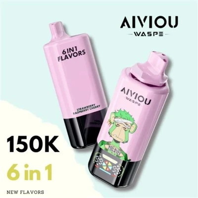 WASPE AIVIOU 150k 150000 पफ्स 6 इन 1